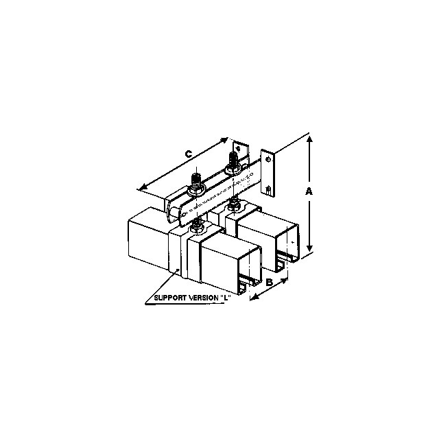 Patte de Reglage A Visser pour Rail 35X30 MM 3536 référence fournisseur 1850249